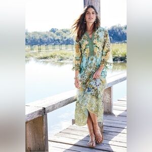 NWOT Soft Surroundings Baroque Maxi Dress
Multi Floral medium